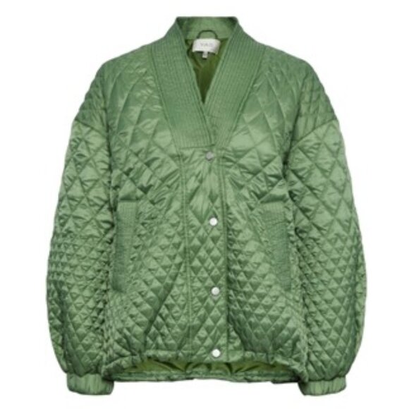YAS spring jacket. Soft green. Very light. Perfect for colder summer days. - Picture 3 of 8
